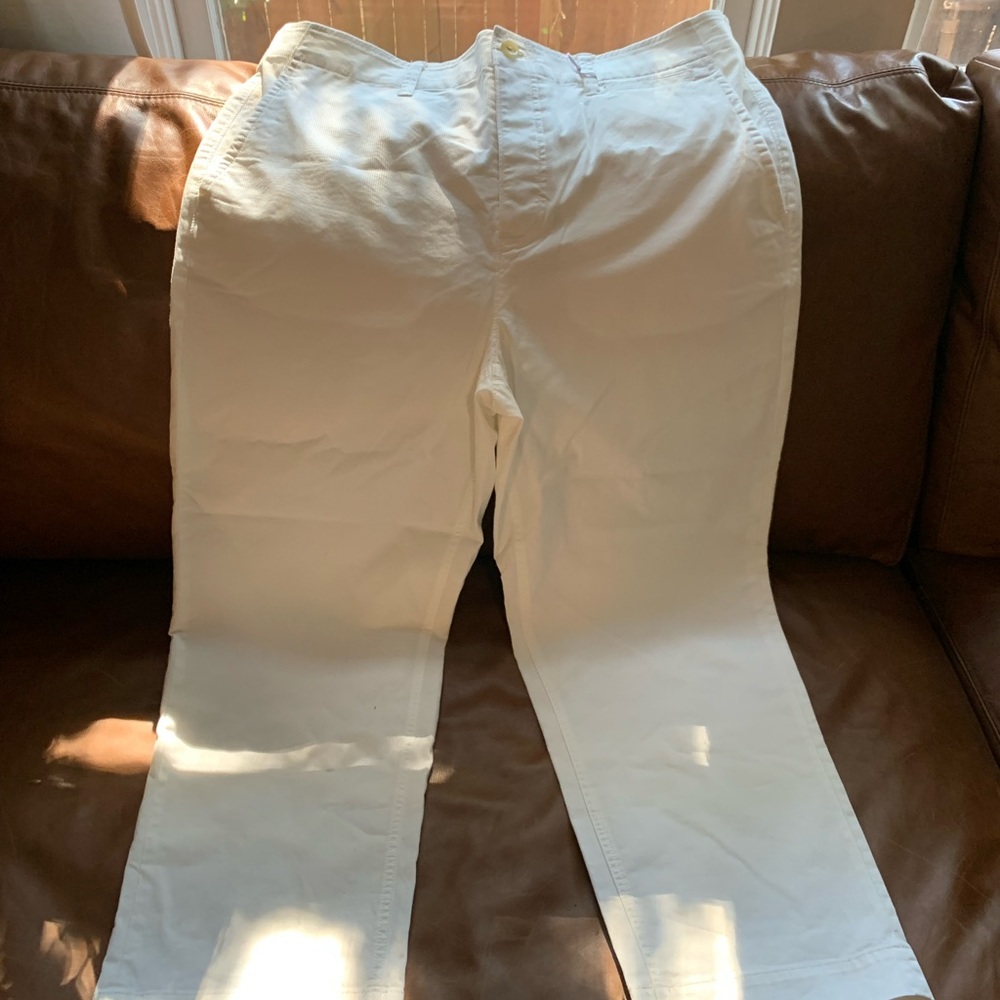 Everlane chino crop pants NWT!